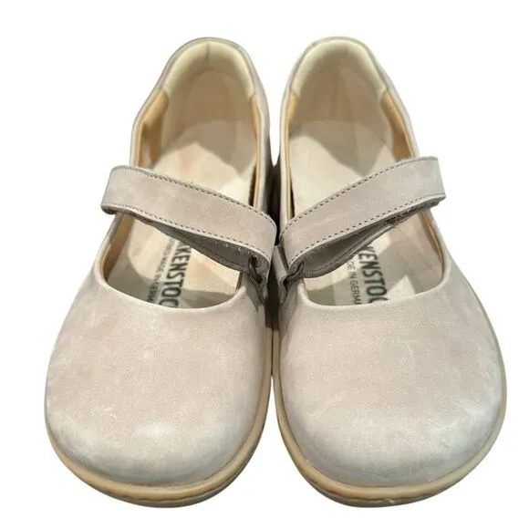 NEW Birkenstock Lora Mary Jane Suede Leather Shoes 36  5