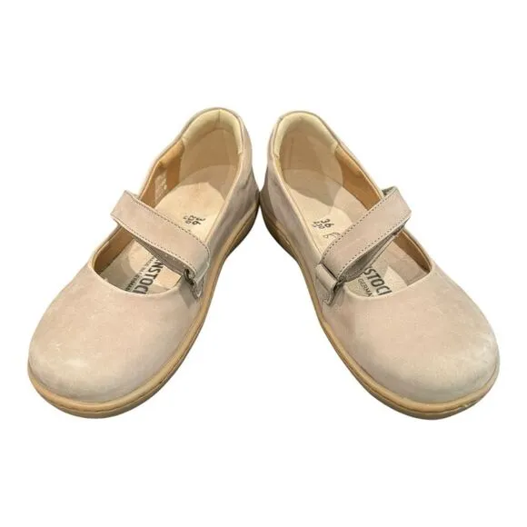 NEW Birkenstock Lora Mary Jane Suede Leather Shoes 36  5