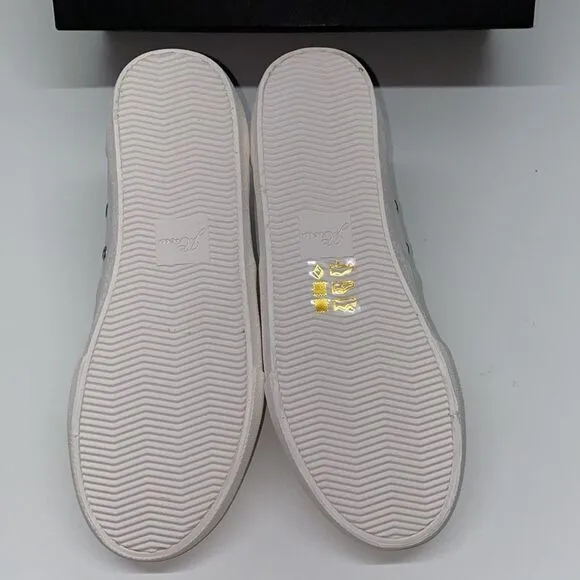 NEW J.Crew RECYCLED CANVAS SNEAKERS  SZ 6.5 ivory