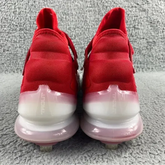 NEW NIKE FORCE Zoom Metal Trout 7 Mens 12 Baseball Cleats Red White Shoes Sports