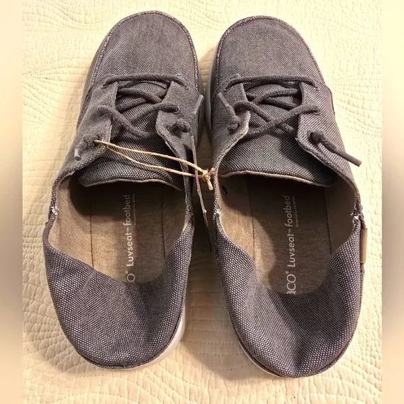 NIB Chaco Men's Chillo Gray Canvas Sneakers