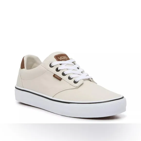NIB Kids Vans Atwood Woven Turtledove Sneaker
