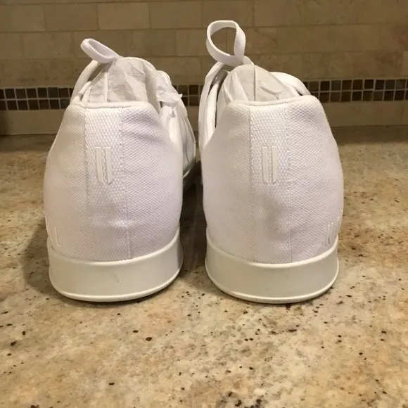 NIB NOBULL Men’s Canvas Trainer Low Sneakers White Ivory