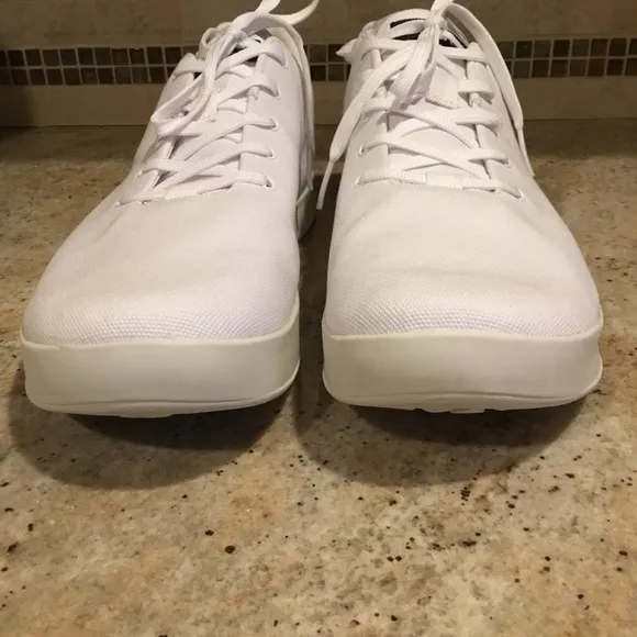 NIB NOBULL Men’s Canvas Trainer Low Sneakers White Ivory
