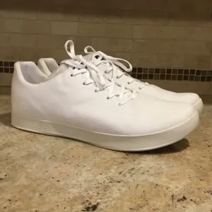 NIB NOBULL Men’s Canvas Trainer Low Sneakers White Ivory