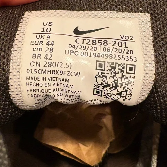 Nike 2020 Air Force 1 Low Gore-Tex GTX 'Baroque Brown' l Men’s 10 (CT2858-201)