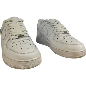 Nike Air Force 1 07 Triple White Casual Lifestyle Sneakers CW2288-111 Size 8.5