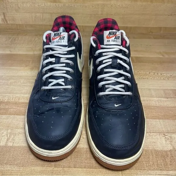 Nike Air Force 1 'Lumberjack' Plaid Mens Size 10.5 Shoes Sneaker 718152-015