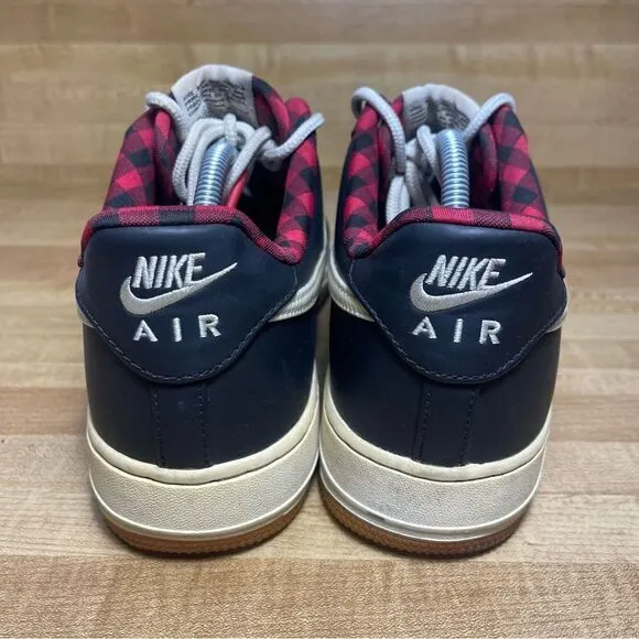 Nike Air Force 1 'Lumberjack' Plaid Mens Size 10.5 Shoes Sneaker 718152-015