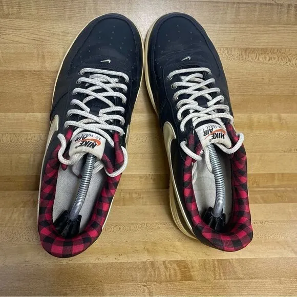 Nike Air Force 1 'Lumberjack' Plaid Mens Size 10.5 Shoes Sneaker 718152-015