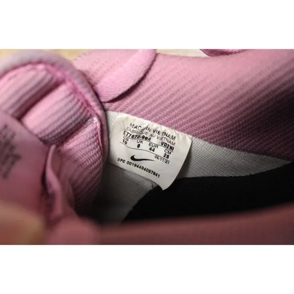 Nike Air Force 1 men's all pink low top translucent sole athletic sneakers 10