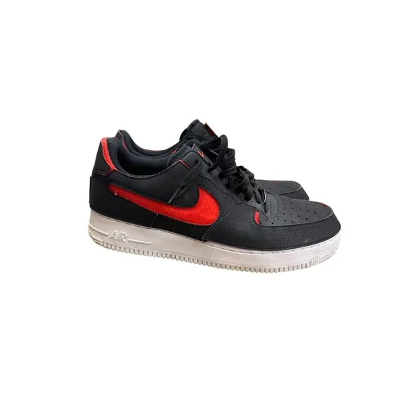 Nike Air Force 1 Mens black chile low shoes sneakers 11 SKU 6826