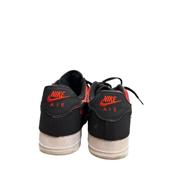 Nike Air Force 1 Mens black chile low shoes sneakers 11 SKU 6826