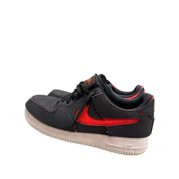 Nike Air Force 1 Mens black chile low shoes sneakers 11 SKU 6826