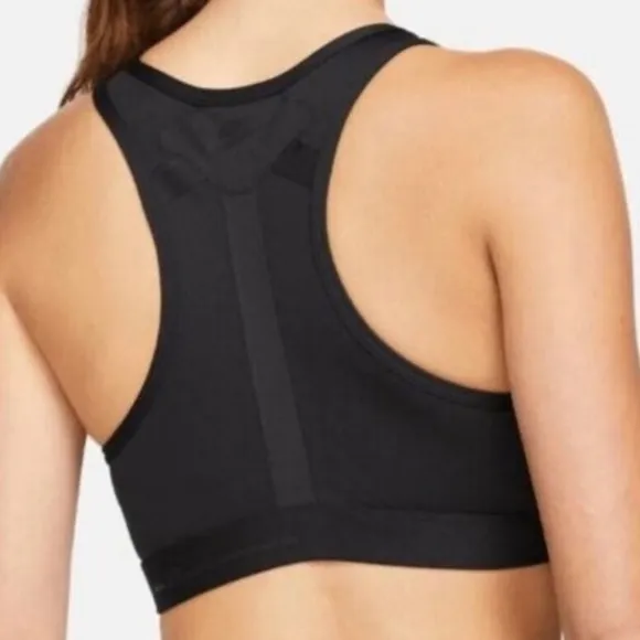 NIKE “AIR FORCE ONE” BLACK crop top / sports bra -NWT |