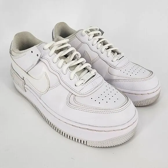 Nike Air Force One Shadow White Women's Size 8.5