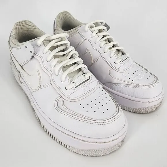 Nike Air Force One Shadow White Women's Size 8.5