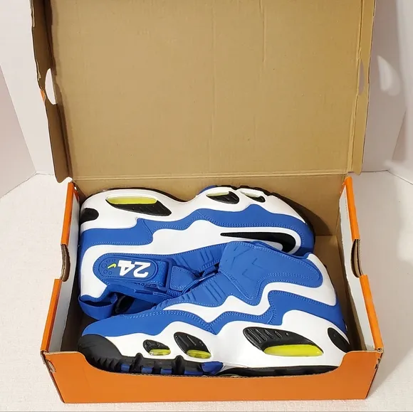 Nike Air Griffey Max 1 Men's Blue White Black Basketball Sneakers Size 7.5