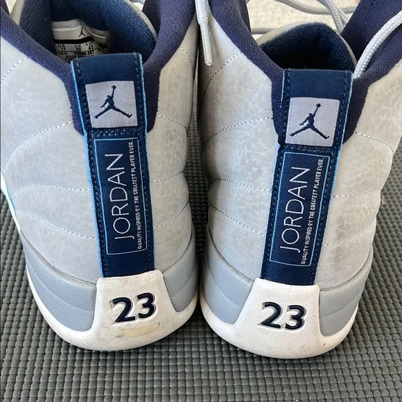 Nike Air Jordan 13 Athletic Shoes - Gray and Blue
