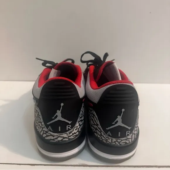Nike Air Jordan Legacy Mens Size 9.5 Black Red Blue Athletic Shoes Sneakers