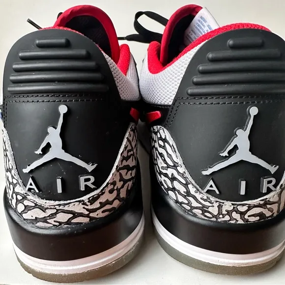 Nike Air Jordan Legacy Mens Size 9.5 Black Red Blue Athletic Shoes Sneakers