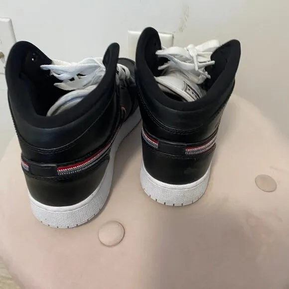Nike Air Jordans Black &amp; Red Size 6.5Y