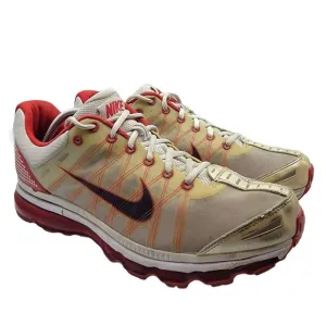 Nike Air Max 2012 Mens 13 Athletic Shoes Red Mahogany Casual Sneakers 486978-166