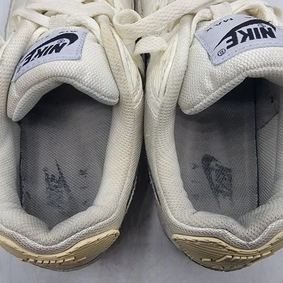 Nike Air Max 90 Womens 8.5 White Sail Ghost Running Shoes Athletic CZ6221-100