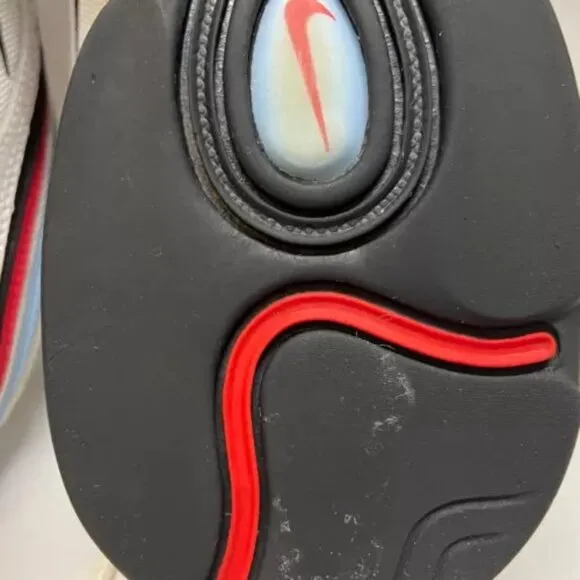 Nike Air Max 97 Gundam Men's USA 10 White University Red Blue CW6986-100 GUC/EUC
