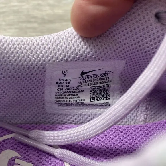 Nike Air Max Excee DUAL Womens Shoes CD5432 500 Violet Star Size 7 New w/o box