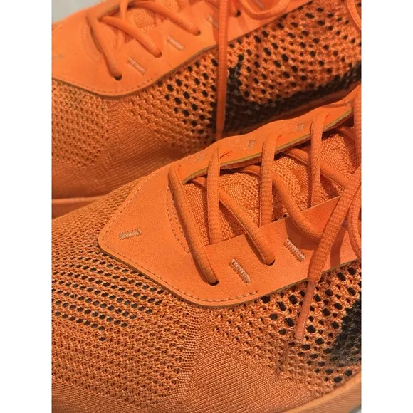 Nike Air Max Flyknit Racer FD0762-800 Athletic Shoes Orange Sneakers Men Size 15