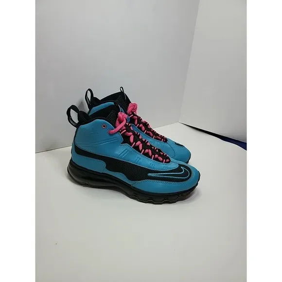 Nike Air Max Ken Griffey Jr Size 6Y Women's Size 7.5 Home Run Derby Blue Shoes