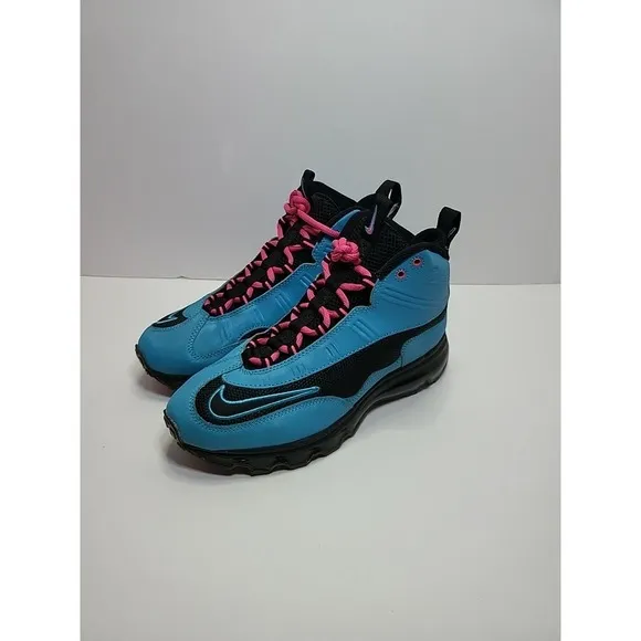 Nike Air Max Ken Griffey Jr Size 6Y Women's Size 7.5 Home Run Derby Blue Shoes
