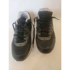 Nike Air Max Men's Black Skyline Lace-Up Athletic Running Shoes Size 9.5