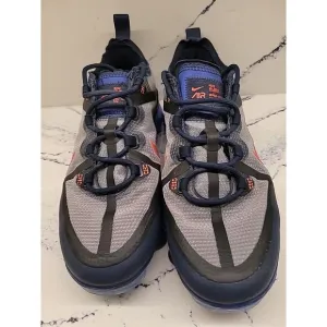 NIKE AIR VAPORMAX 2019 (GS) DARK GREY/BLUE ORANGE US SZ 5Y‎