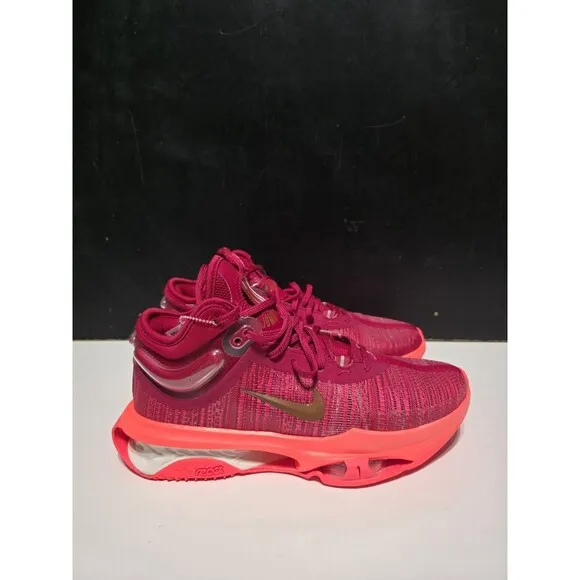 Nike Air Zoom GT Jump 2 Basketball Shoes Mystic Hibiscus DJ9431-603 Men's Sz 9.5
