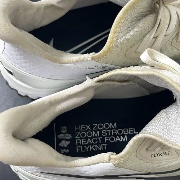 Nike Air Zoom Infinity Tour White Platinum Black Men's 12 ? Golf Shoes - READ -
