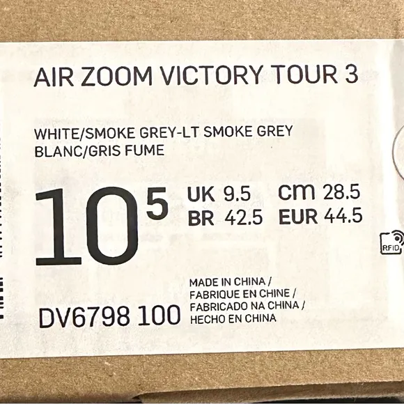 Nike Air Zoom Victory Tour 3Men's Golf Shoes Waterproof Size 10,5 New! w…