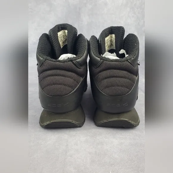Nike All Condition Gear ACG Black Leather Hiking Boots Sz 7Y