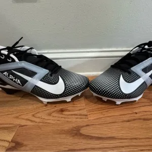 Nike Alpha Black and White Athletic Shoes