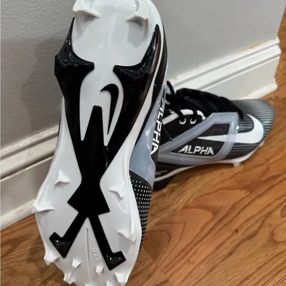 Nike Alpha Black and White Athletic Shoes