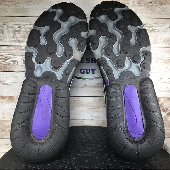 Nike Athletic Shoes - Black, Green, Purple