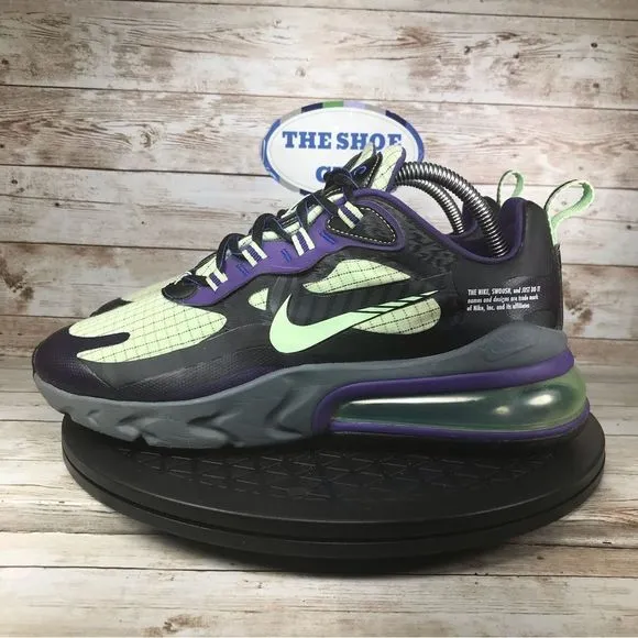 Nike Athletic Shoes - Black, Green, Purple