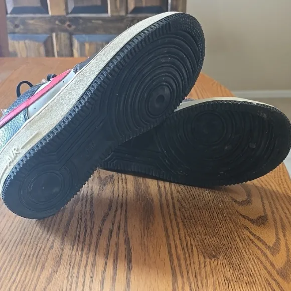 Nike Black and Red 75th Anniversary AirForce One