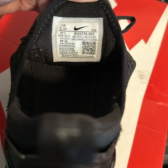 Nike Black Athletic Shoes
