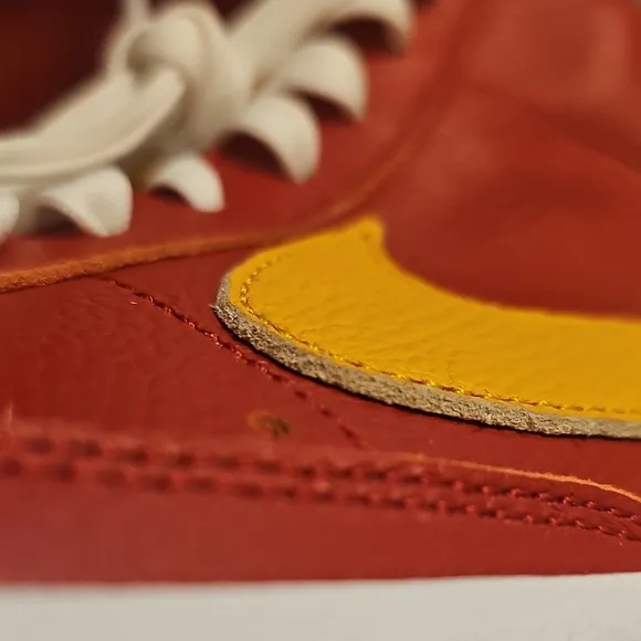 Nike Blazer '77 Men's/ DO7432 900/ Red and Yellow High-Top Sneakers