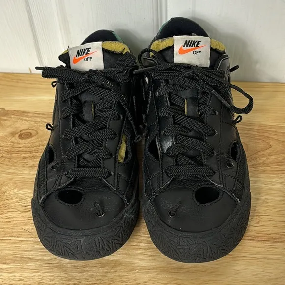Nike Blazer Low Off-White Black Electro Green size 5 men’s