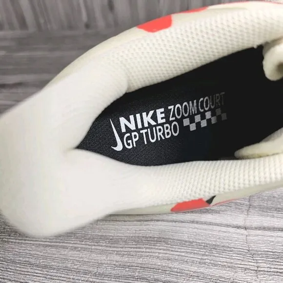 Nike Court Air Zoom GP Turbo Naomi Osaka White Hibiscus Shoes  Women's Size 10.5