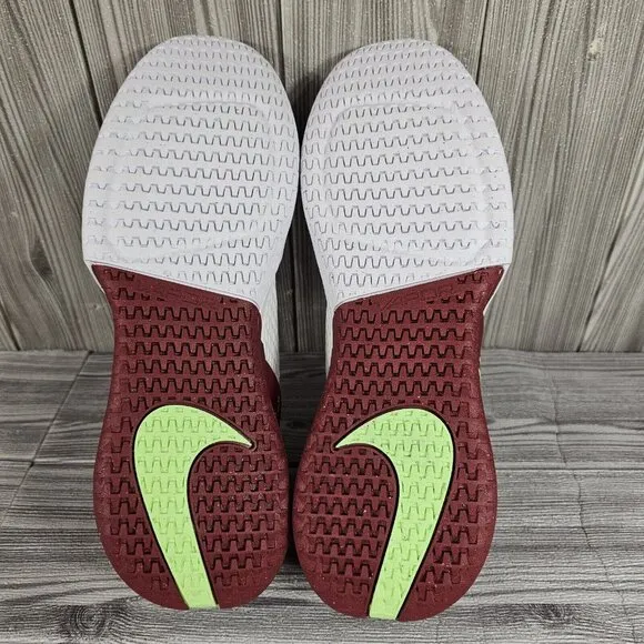 Nike Court AirZoom Vapor Pro 2 HC Tennis DR6191-104 White/Red - Men's Size 8
