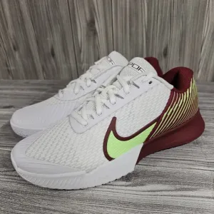 Nike Court AirZoom Vapor Pro 2 HC Tennis DR6191-104 White/Red - Men's Size 8